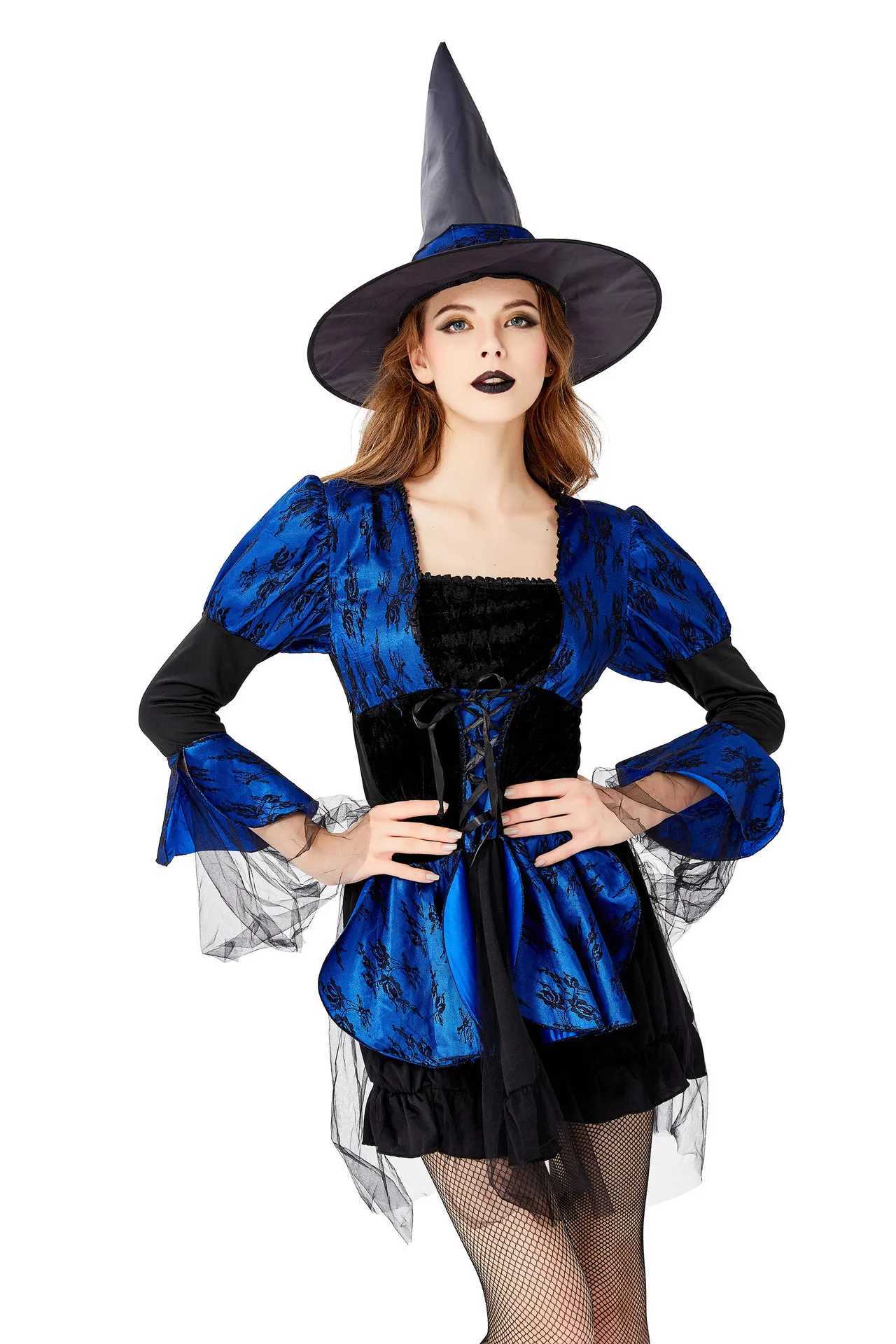 Halloween costume witch roleplaying costume masquerade cosplay L250918