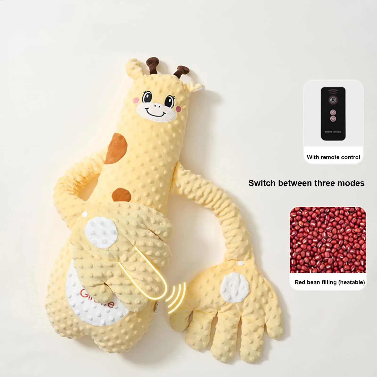 Baby Sleeping Patting Doll with Soothing Palm Remote 3 Adjustable Electric Baby Hand Pillow Soothing Palm Patting for Toddler 250918