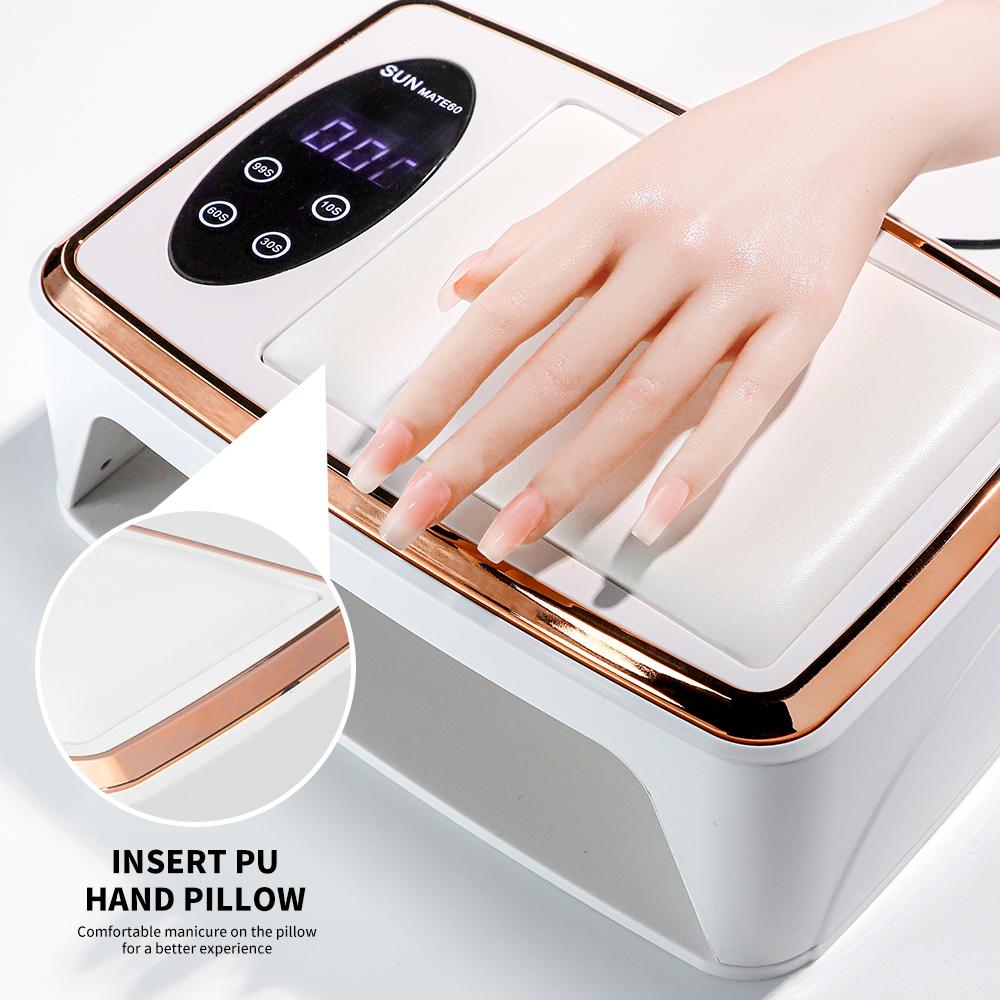 Dual-Hand Large-Space Nail Bedding Machine by ANRLO: Powerful & Efficient UVA/LED Beauty Device