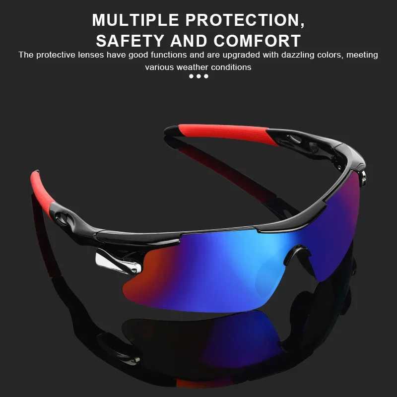 Sports Men Sunglasses Road Bicyc Glasses Mountain Cycling Riding Protection Goggs Eyewear Mtb Bike Sun Glasses outdoor glass Y250919