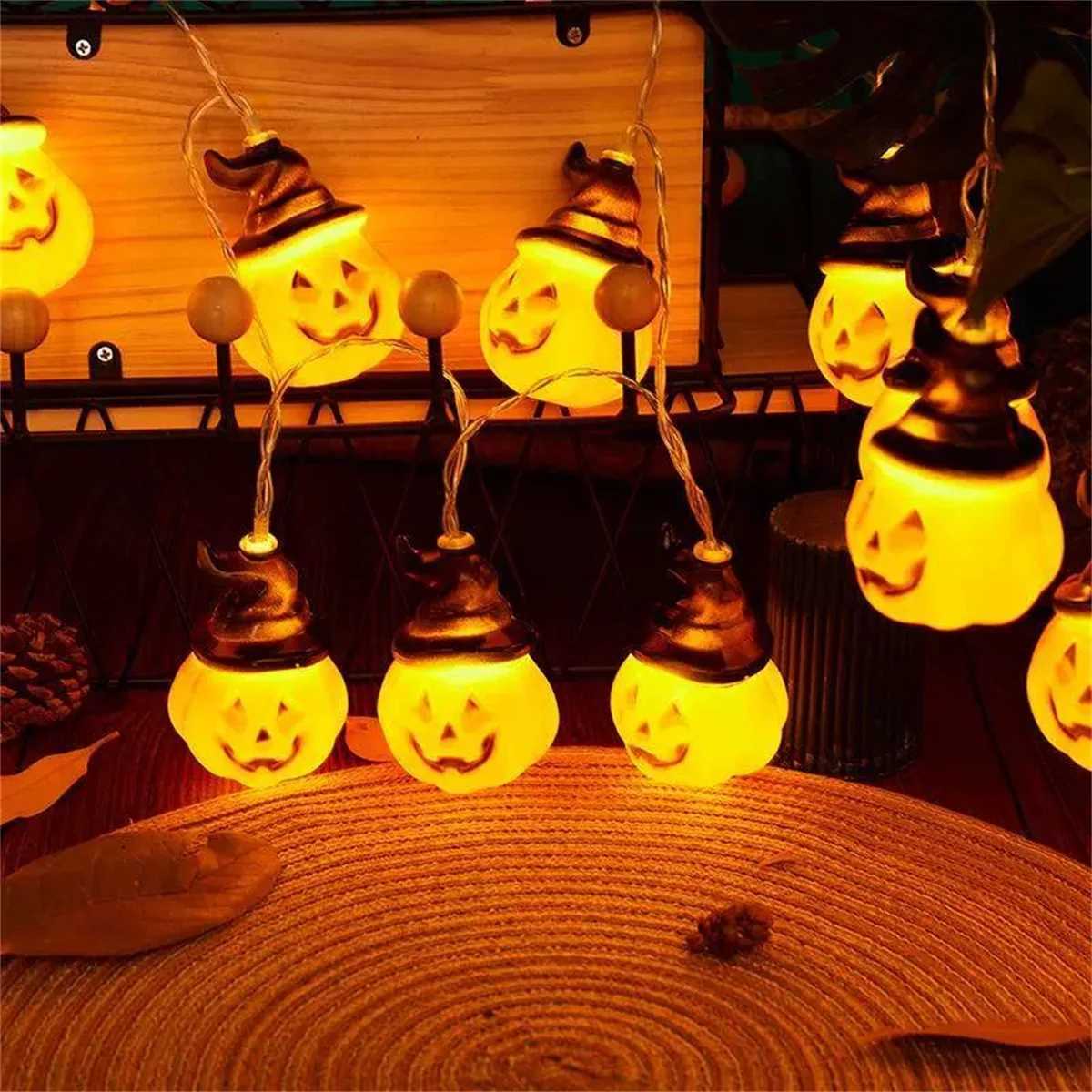 LED Halloween Pumpkin Lantern String Festival Party Courtyard Atmosphere Decoration Luminous Pumpkin Prop Scene Arrangement C250919