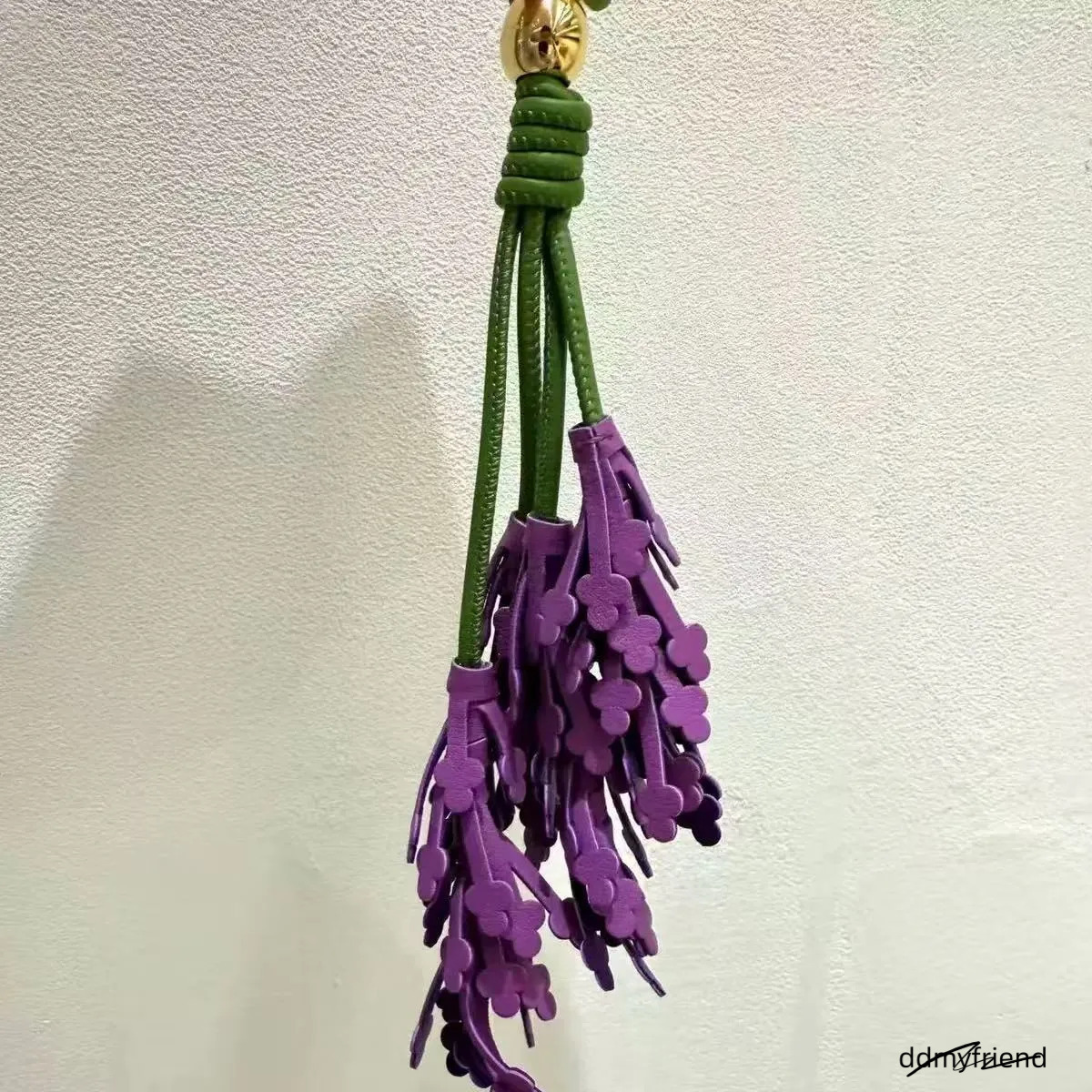 Bag Charms Lavender Tomato Vine Charm In Classic Calfskin S Designer Fashion Style Designer Woman Pendant Suitable Cute Handbag Accessories ddmyfriend