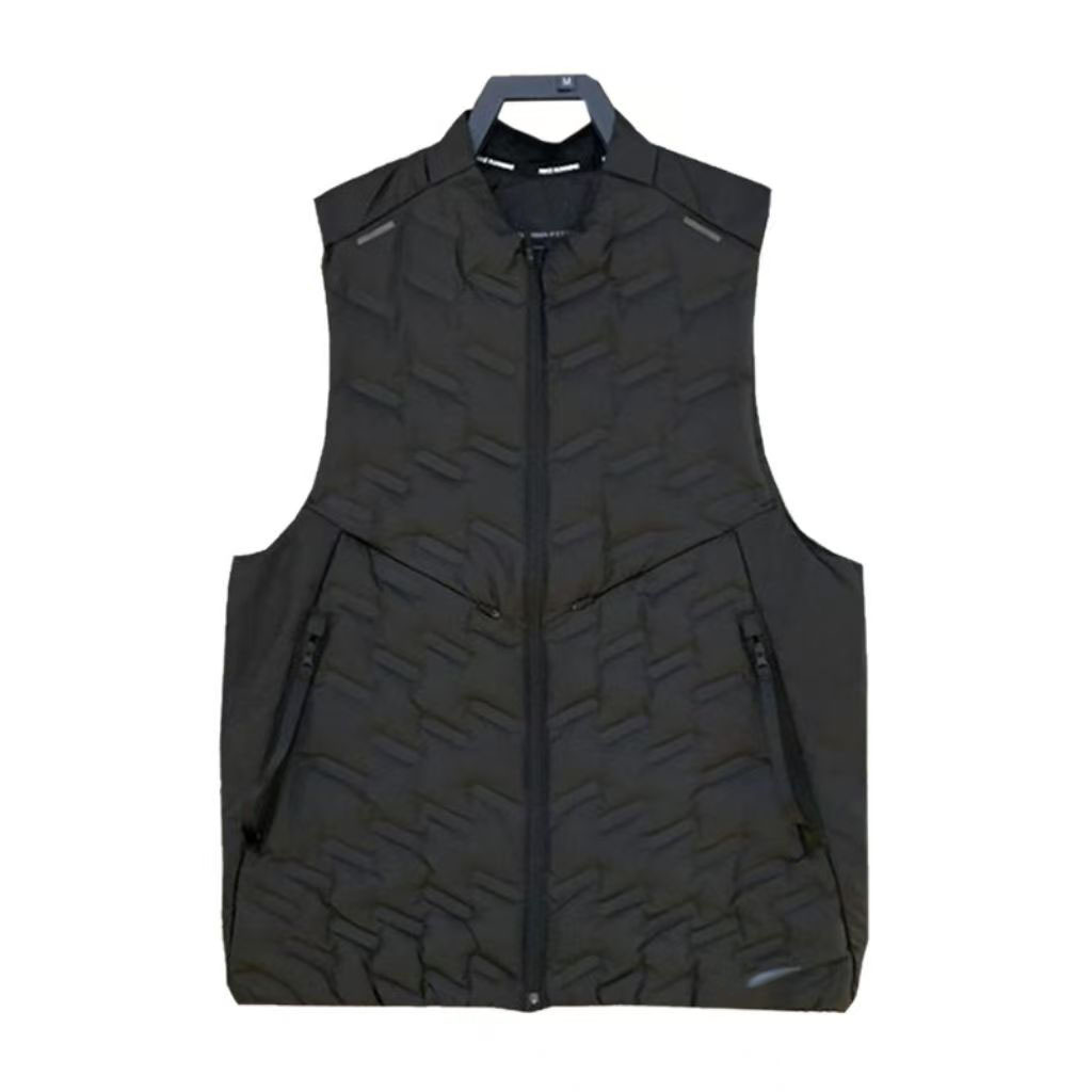 Style mens sports sleeveless vest jackets designer warm gilet coats winter spring women jogger waistcoat outdoor running reflective down puffer jacket loose parka