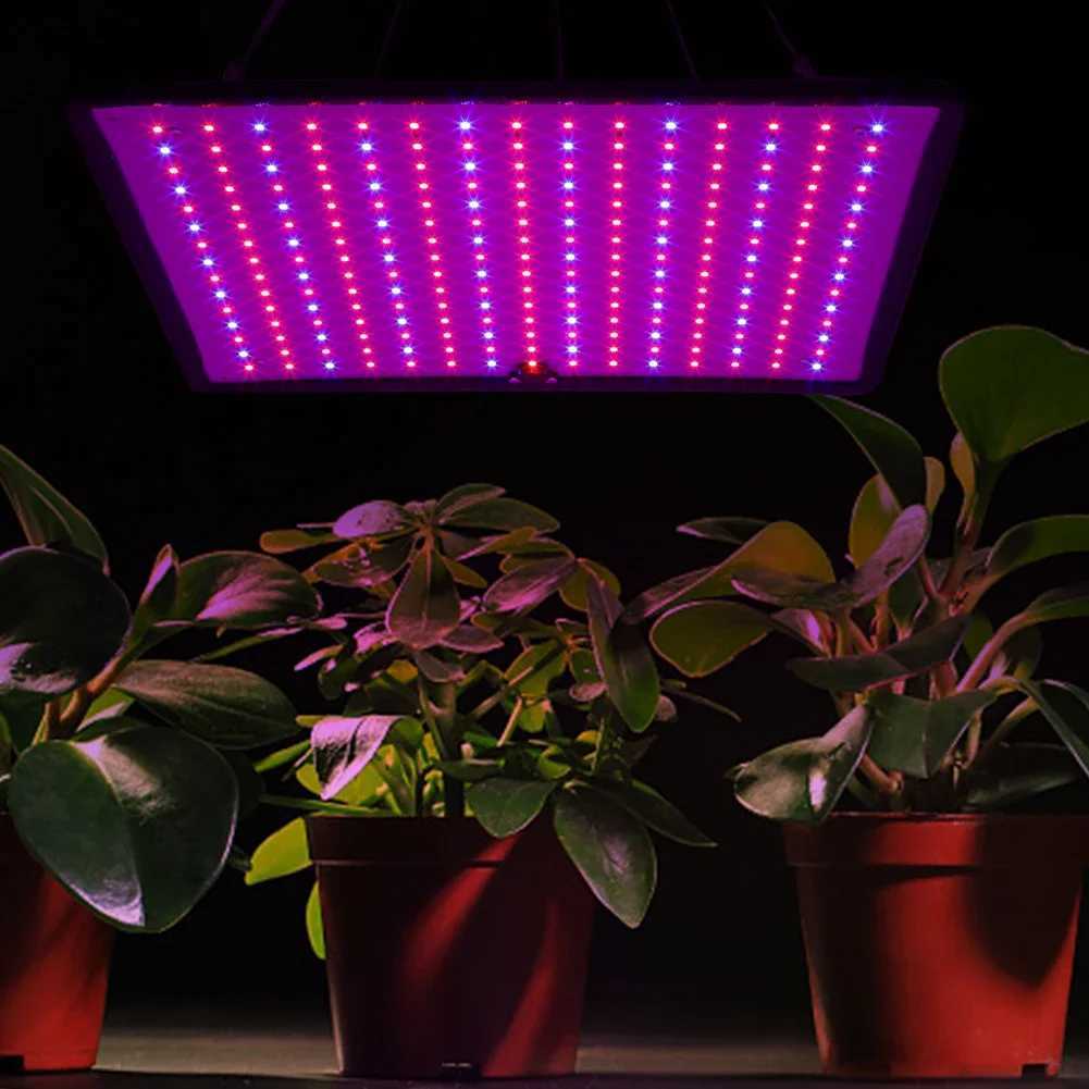 45W Indoor Grow Lights with Hook LED Grow Light Red Blue LED Full Spectrum Plant Lamp for Indoor Gardening Vegetables Grow Tent C250919