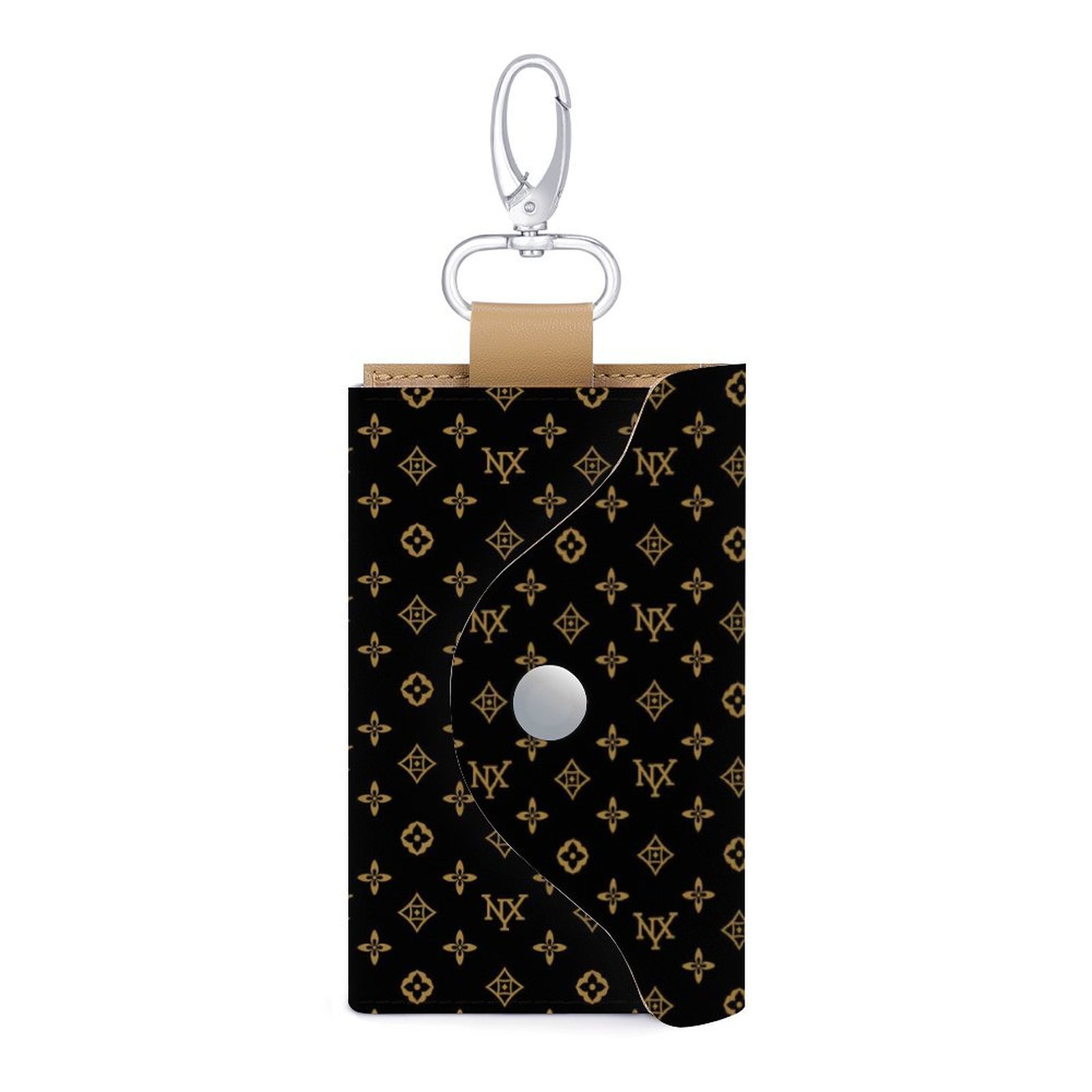 NXY High quality Key Pouch Wallet Purse Womens zippers Wallets Designer bags Card holder Mens fashion classic brown flower Coin Purses with dust bag