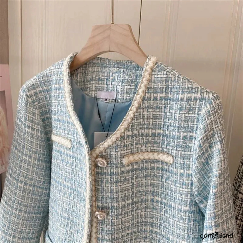 Free Shipping Designer Autumn Classic Fashion Simple Short Jacket Light Casual With Cotton Or Regular ddmyfriend