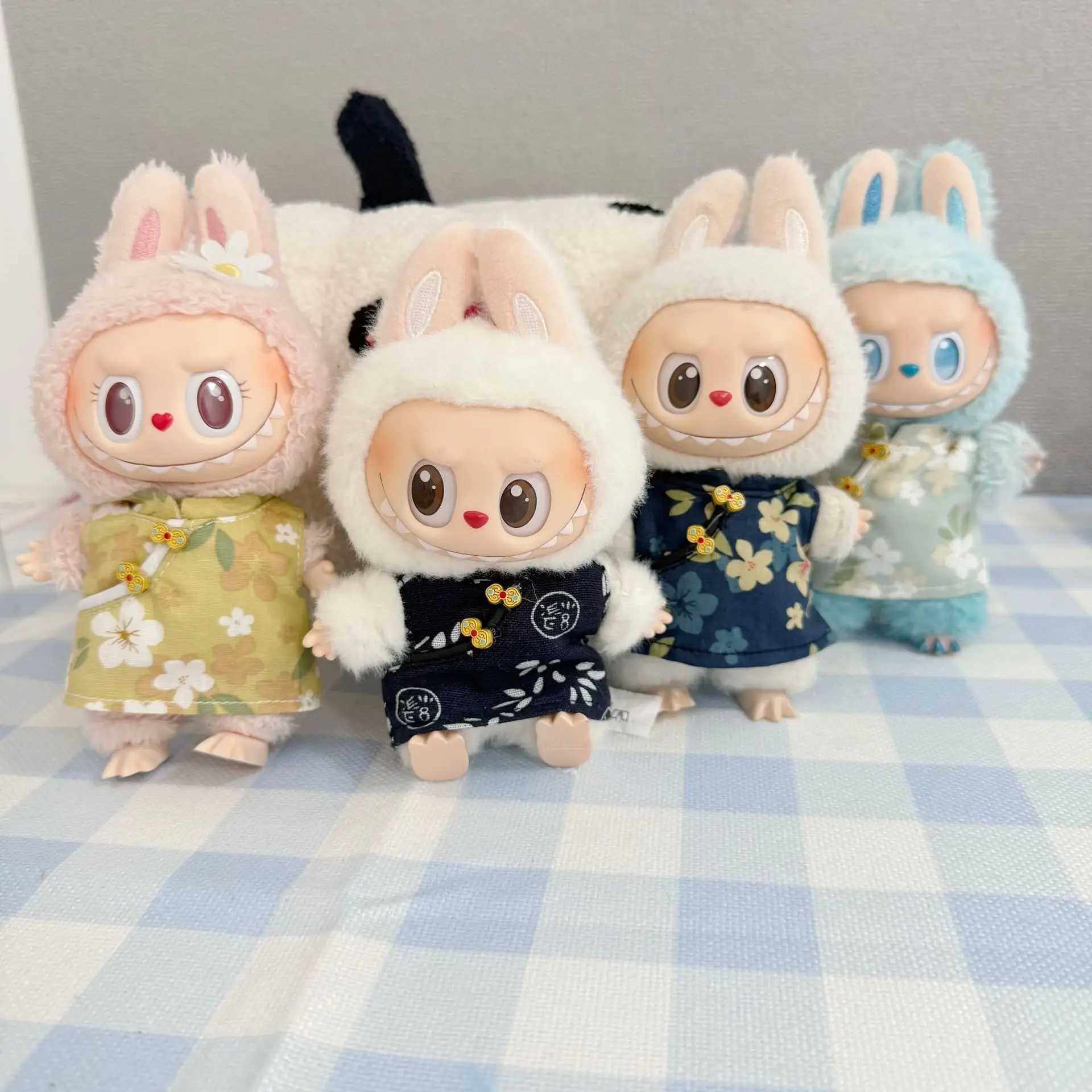 Labubu Clothing Tang Costume Traditional Chinese Garments For Labubu V3 Doll Clothes Outfit Accessories Ropa Labubu C250919