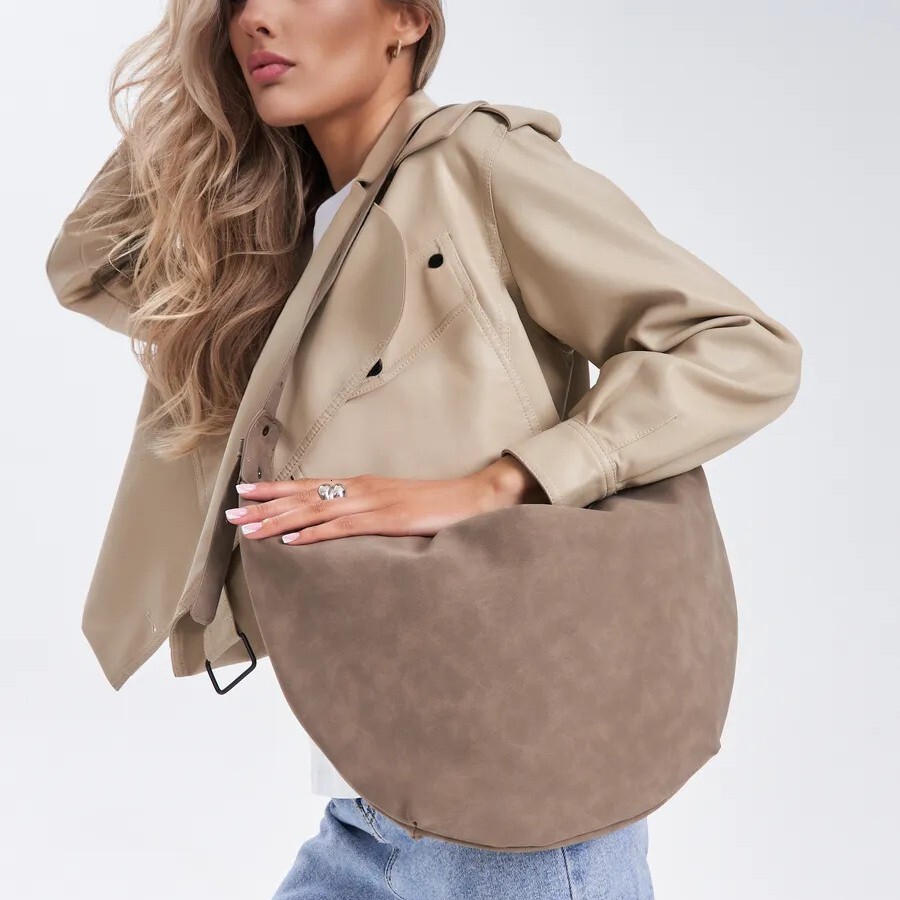 2025 Designer Women's Dumpling Bag New Fashionable Multi functional Single Shoulder Retro Crossbody Bag