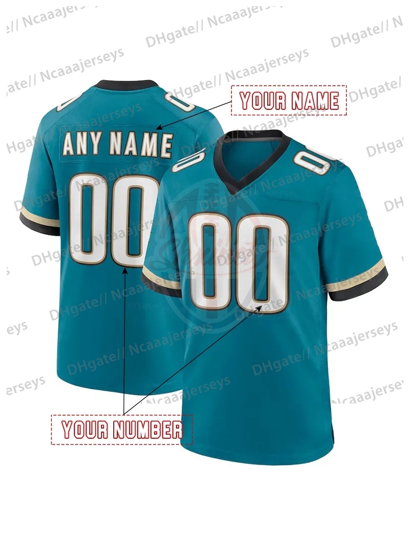 Personalized Custom 2025 Football Jersey Travis Hunter Trevor Lawrence Andre Cisco Foyesade Oluokun Andrew Wingard Pederson Tyson Brenton