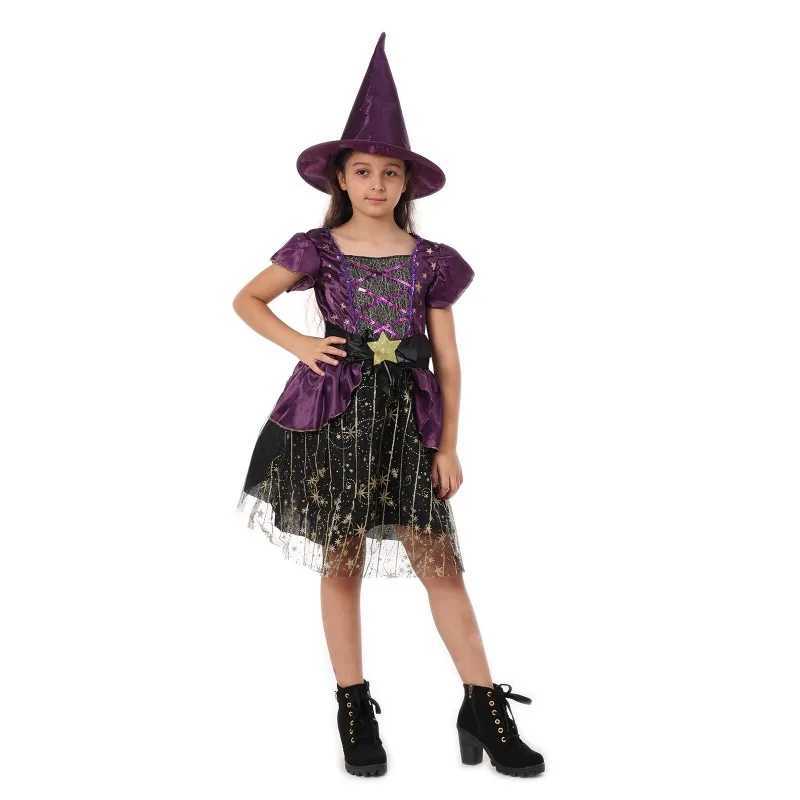 Halloween Costume Little Witch Performance Set Halloween Girl Witch Play Costume L250918