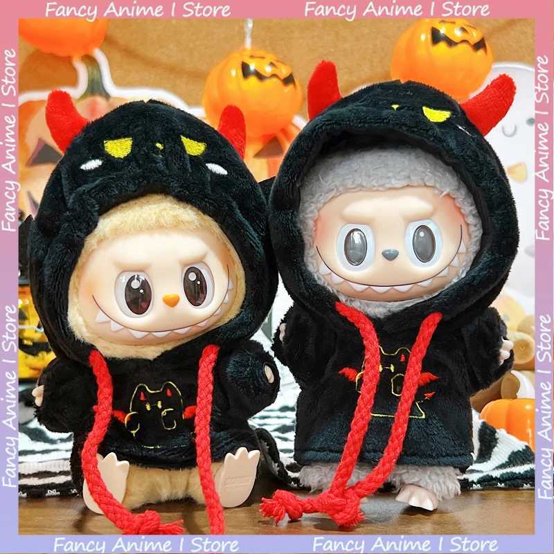 Halloween Labubu Doll Clothing Bat Little Devil Hoodie Accessories for V1 V2 V3 Labubu Halloween Dress Up Accessories Gifts C250919