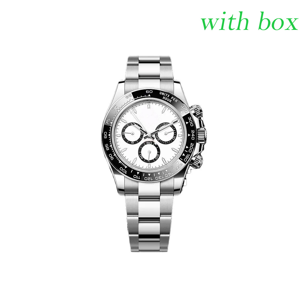 Mens 40MM designer Watch 2813 movement Automatic Watches 904L stainless steel/rubber Strap Sapphire Luminous Mans luxury Wristwatches With box