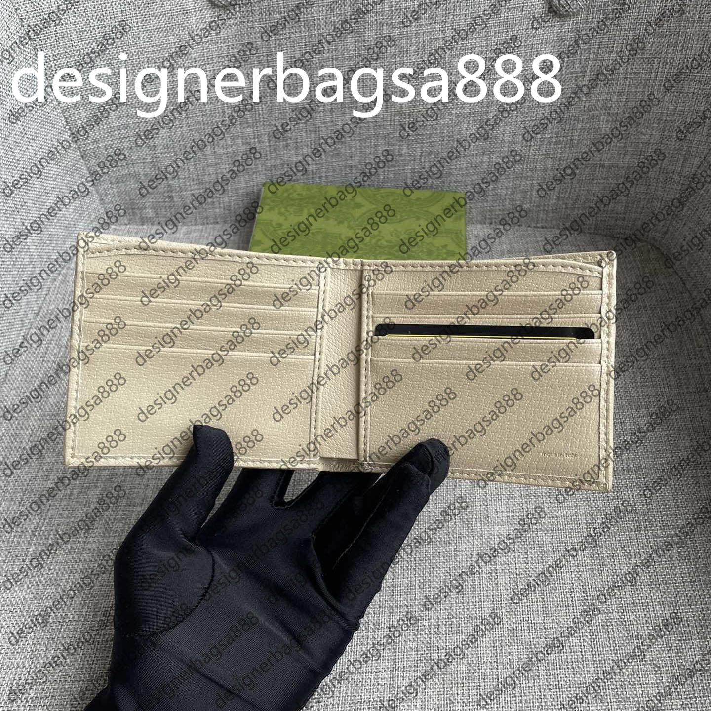 Top luxury Designer Men's Wallet Leather Credit Card Holder High Quality Classic Cash Clip Coin Pocket Purse Long Term Business Double Fold Bestselling Wallets