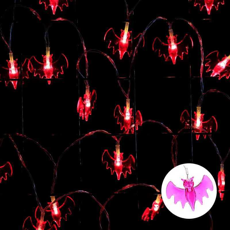 New 3M LED Pumpkin Light String Halloween Decoration Battery Operated DIY Fairy Lamp For Horror Halloween Happy Party Lights C250919
