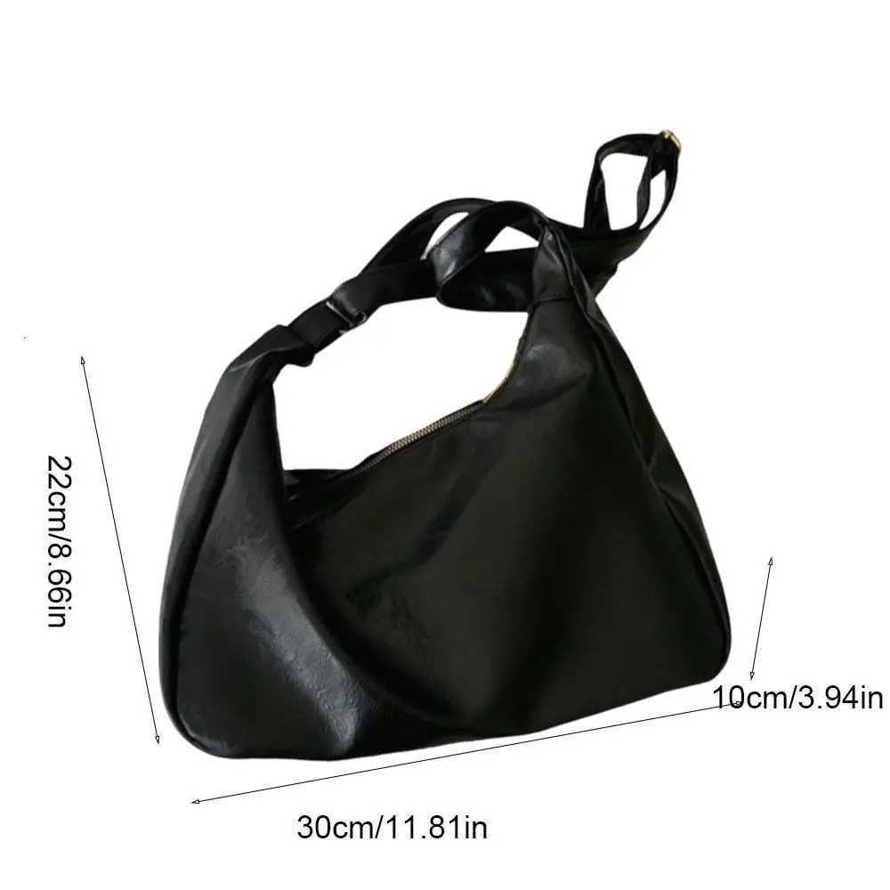 Fashion Square Boston Crossbody Bag Y2k Hobo Leather Shoulder Bag Large Capacity Solid Color Women Handbag WorkXJ250918