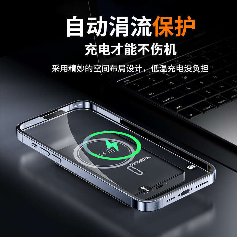 Ultra-Thin Magnetic Wireless 15W MagSafe Super Fast Charging Power Bank 10000mAh Portable Charger