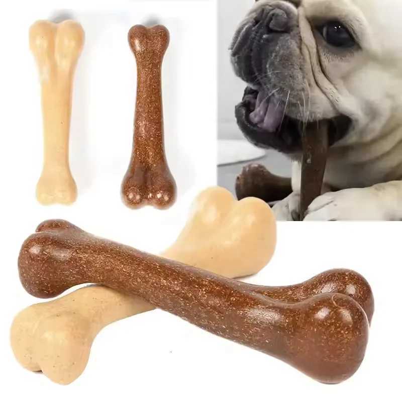 Dog Bone Chews Toys Nearly Ind estructible Natural NonToxic Antibite Puppy Toys For Small Medium Large Dog Pet Chew Toy X250918
