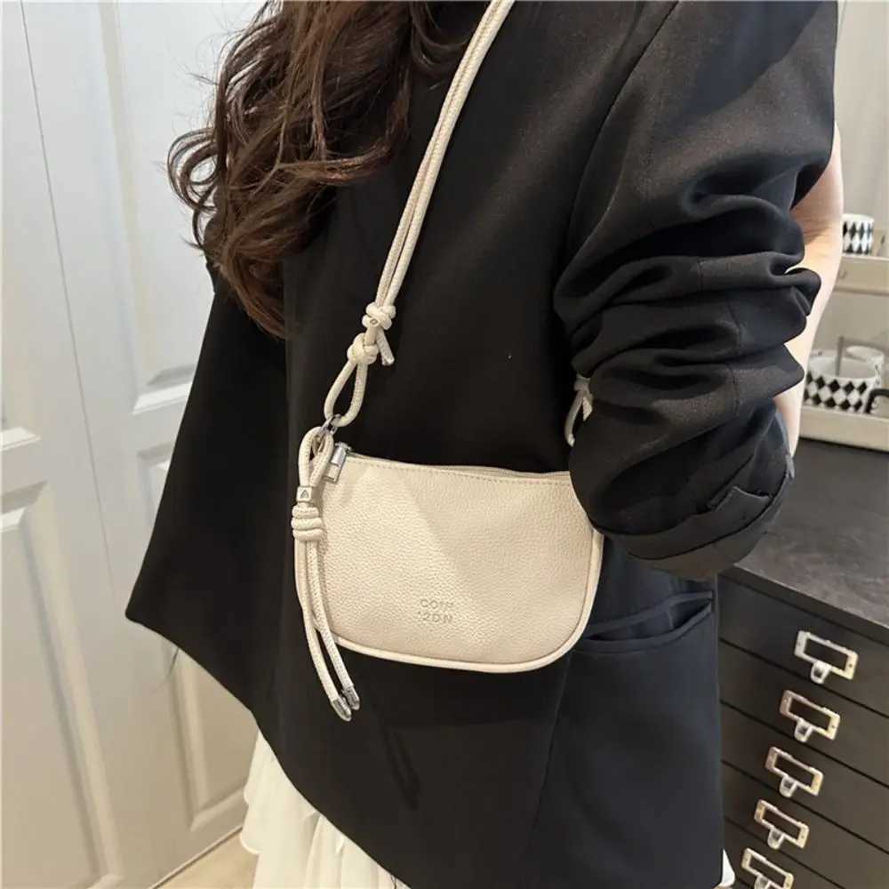 New Exquisite Womens Shoulder Bag Small Mini Crossbody Bag Leisure Solid Color Commuting Bag LadiesXJ250918