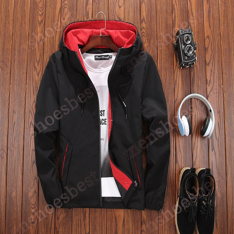 Autumn New Style Jacket Male Teenage Student Jacket Trendy Fashionable Casual Coat Cool Hooded Jacket Asian Size