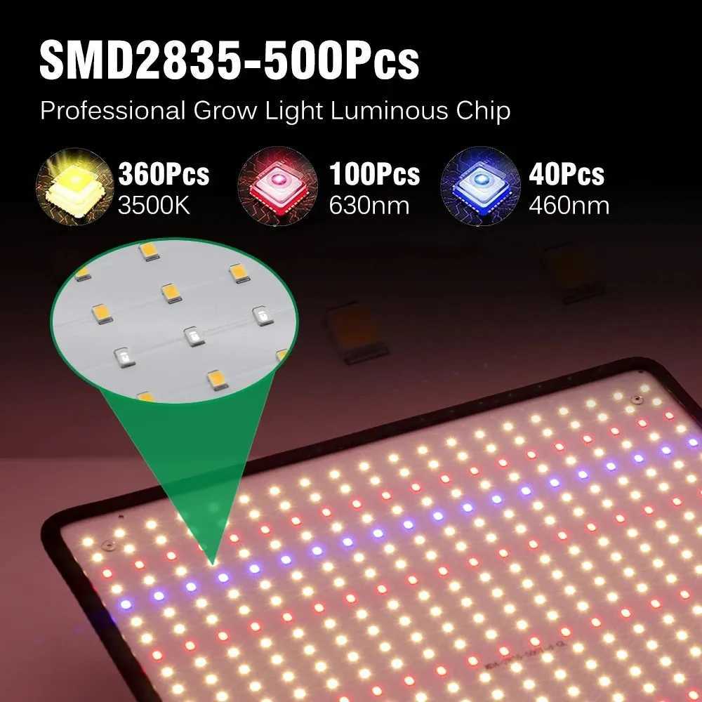 LED Grow Light Full Spectrum Phyto Lamp AC85240V 40W For Indoor Grow Tent Plants Growth Light C250919