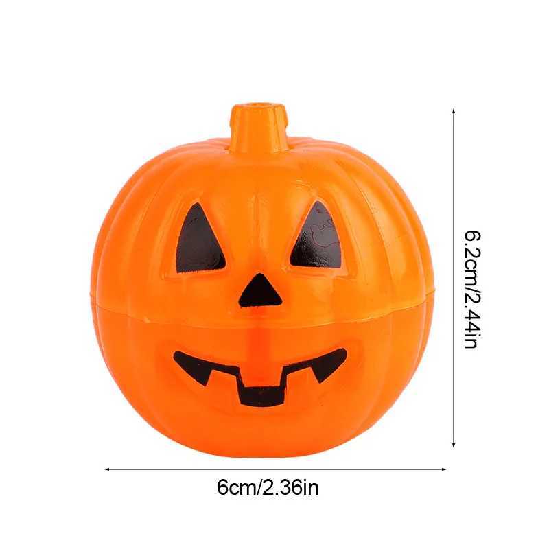 2040Pcs Halloween Party Kids Gift Plastic Pumpkin Boxes with Glow in The Dark Bouncy Balls Trick or Treat Favors Goodie Fillers C250919