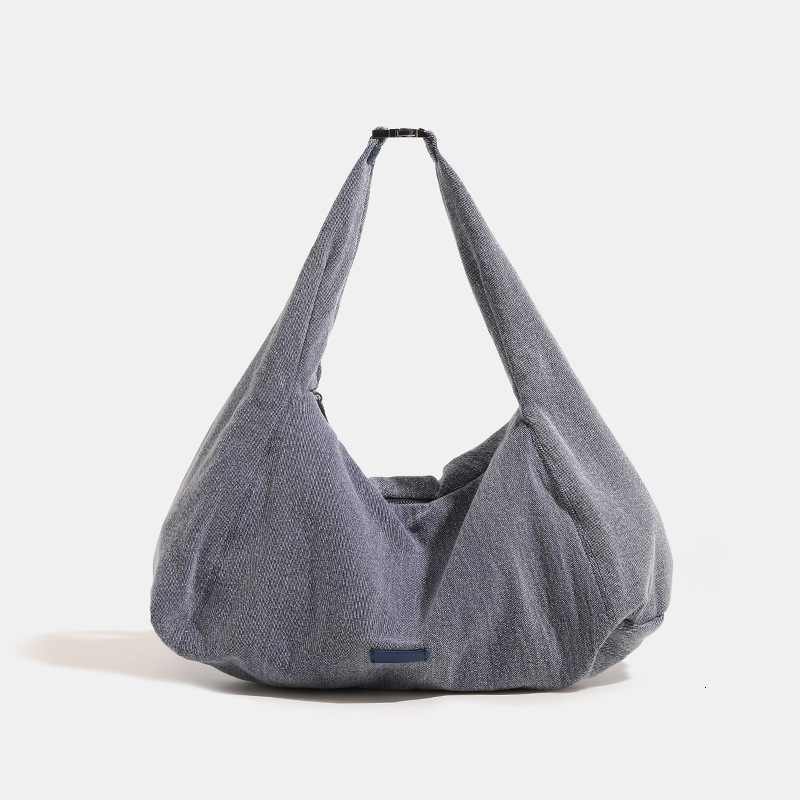 Designer canvas crossbody bag 2025 new lightweight single shoulder travel bag