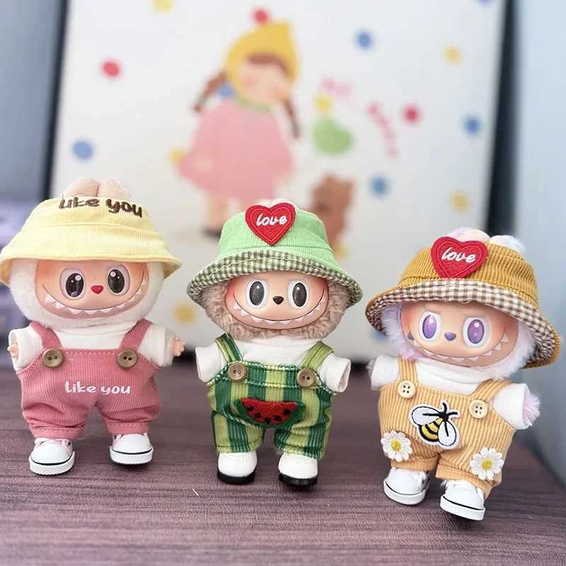 Doll Fashion Clothes for Labubu fresh style highquality The Monster Sitting Party accessory clothing Strap pants gitf C250919