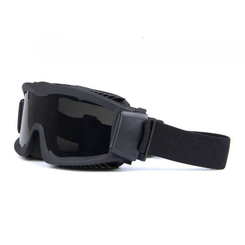 Airsoft Paintball Ballistic Glasses USMC Army Military Goggs AntiFog Tactical Glasses For Hunting Shooting 3 ns Y250919