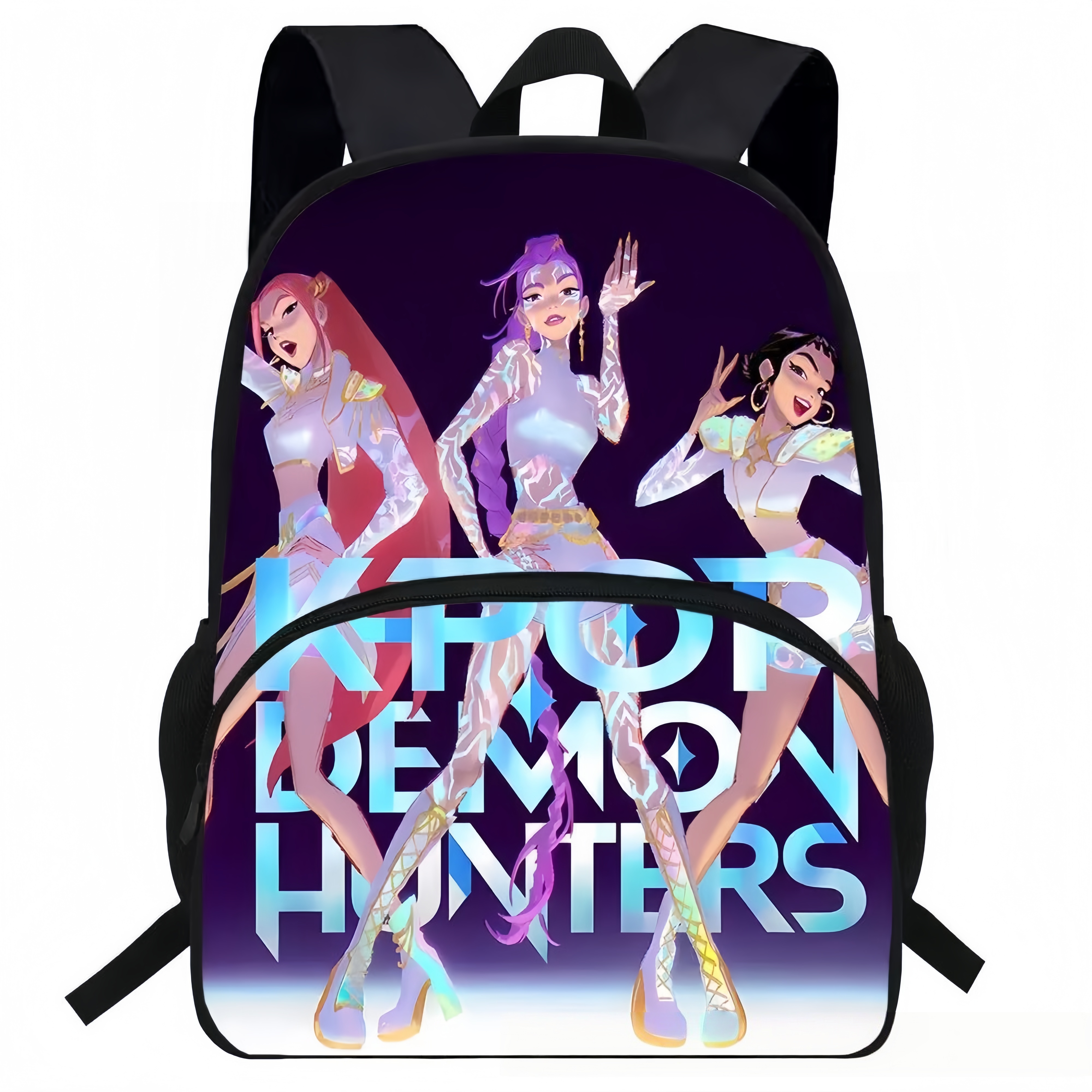 Kpop Demon Hunters 2025 New Model School Backpack College Style Lightweight Backpack