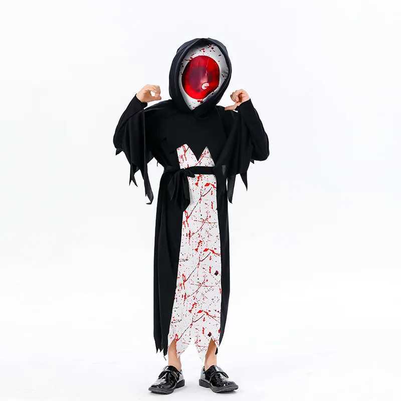 New Childrens Halloween Costume For Cosplay Featuring A Devil And Grim Reaper Design Suitable For Stage Performances A Trendy L250918