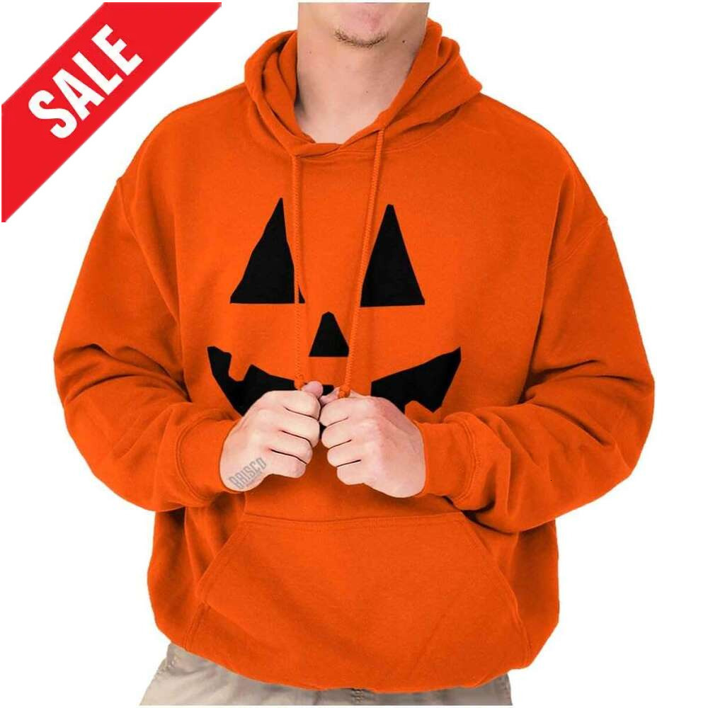 Halloween Hoodie for Mens Womens Cute Jack O' Lantern Pumpkin Face Hoodie Sweatshirts Graphic Hoodies sweatshirt Pullover Long Sleeve 2025