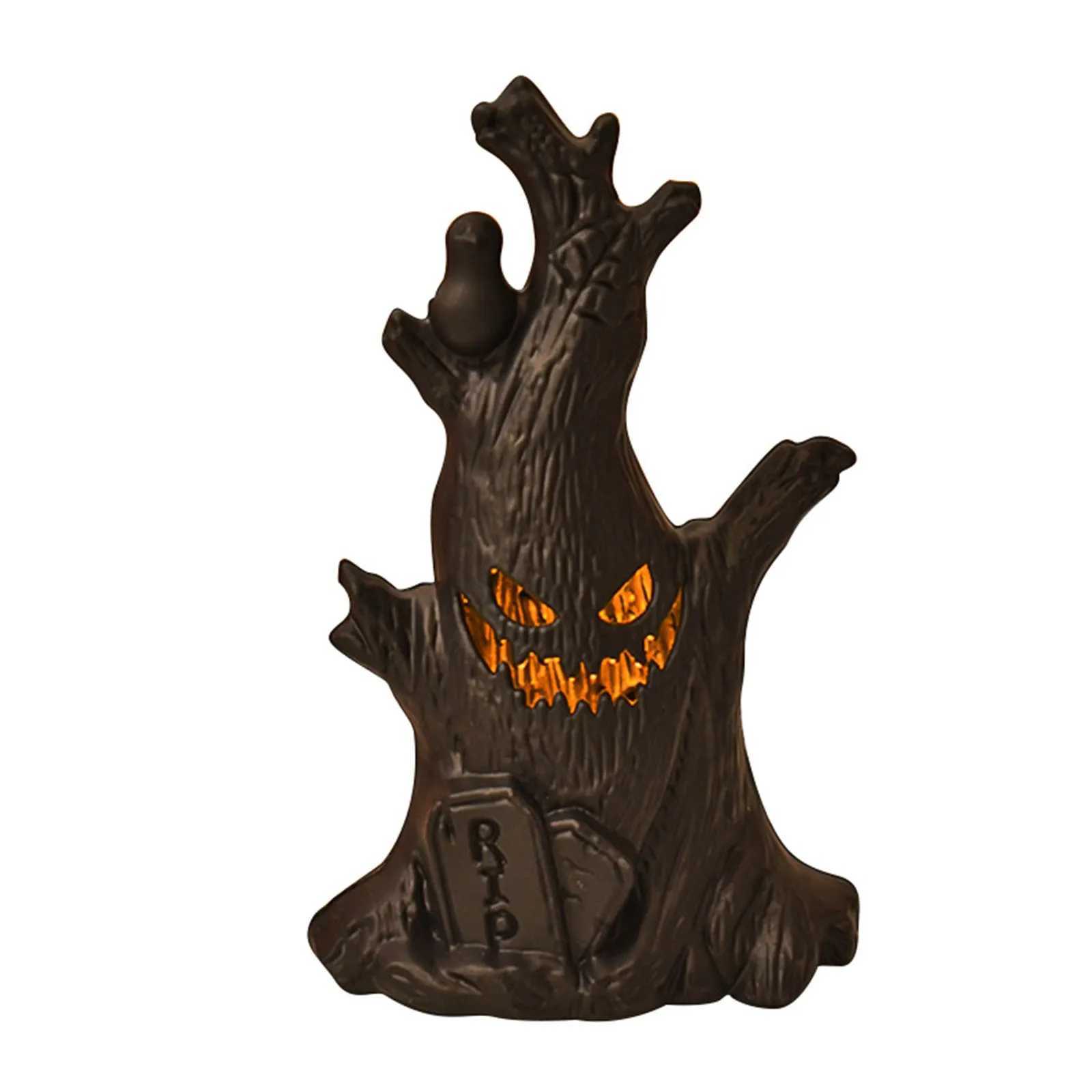 2025 Funny Tree Ghost Light Home Decoration Candle Lamp Halloween Party Supplies Horror Haunted House Props Kids Holiday Gifts C250919