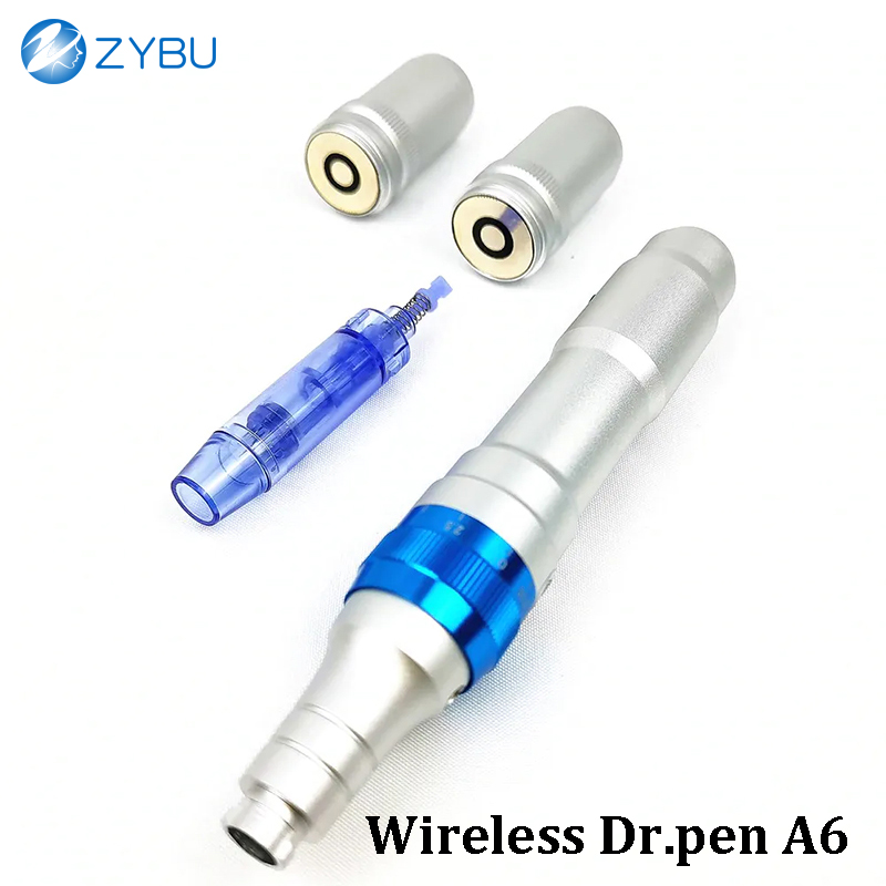 Rechargeable DrPen Ultima Series A6 for Home Micro Needle Treatment - Battery Operated Precision Tool Skin Care Derma Pen MTS Device Dermapen