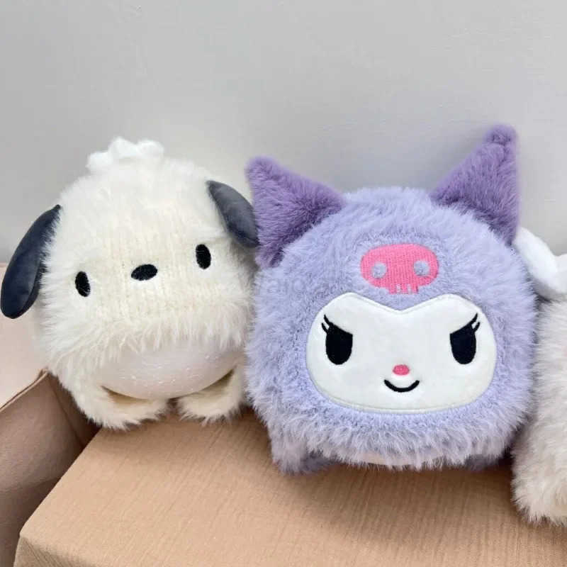 Sanrio Hello Kitty Cinnamoroll Anime Kawaii Ins Soft Baby Hat Cute Cartoon Cute Kuromi Warm Ear Protection Cap Gifts for Kids L250919