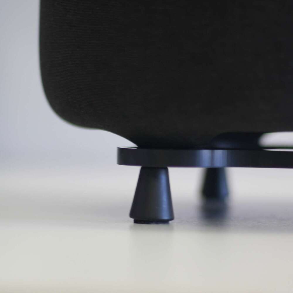 Harman Kardon Crystal Glass 3rd 4th Generation Speaker Base Desktop Stand Solid Wood Anti-Vibration Anti-Slip Rack
