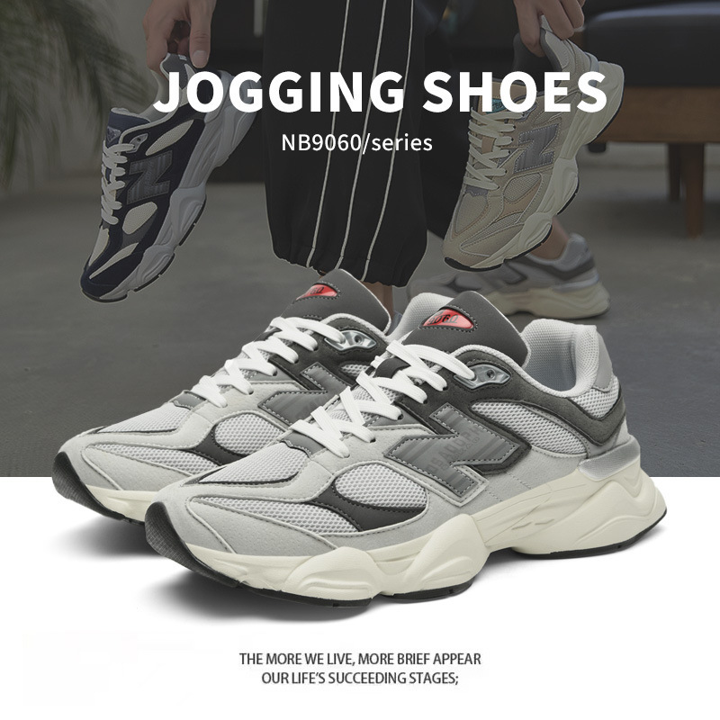 Designer shoes free shipping Men's Spring and Autumn Women's Retro Running Height Increasing Shoes New Style grey white