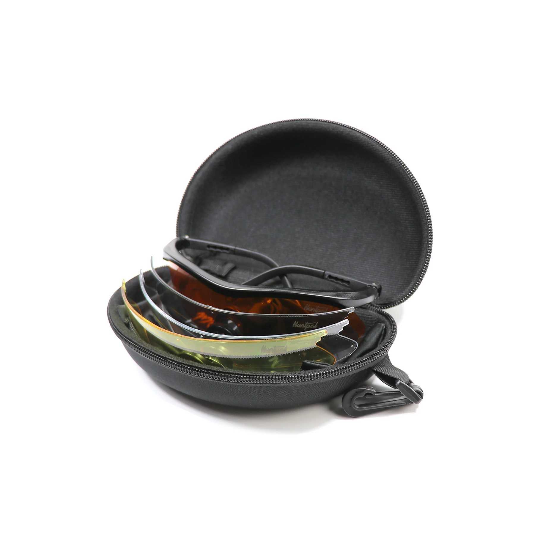 Tactical Airsoft Glasses Set 4 Lens Shooting Goggles ExplosionProof Eyewear Hiking Sunglasses for Outdoor Shooting Game J250919