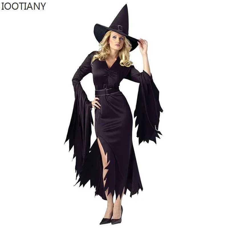 CosplaySexy Adult Wizard Demon Role Play Set Halloween Day Of The Dead Witch Costume Masquerade Carnival Party Stage Performance L250918