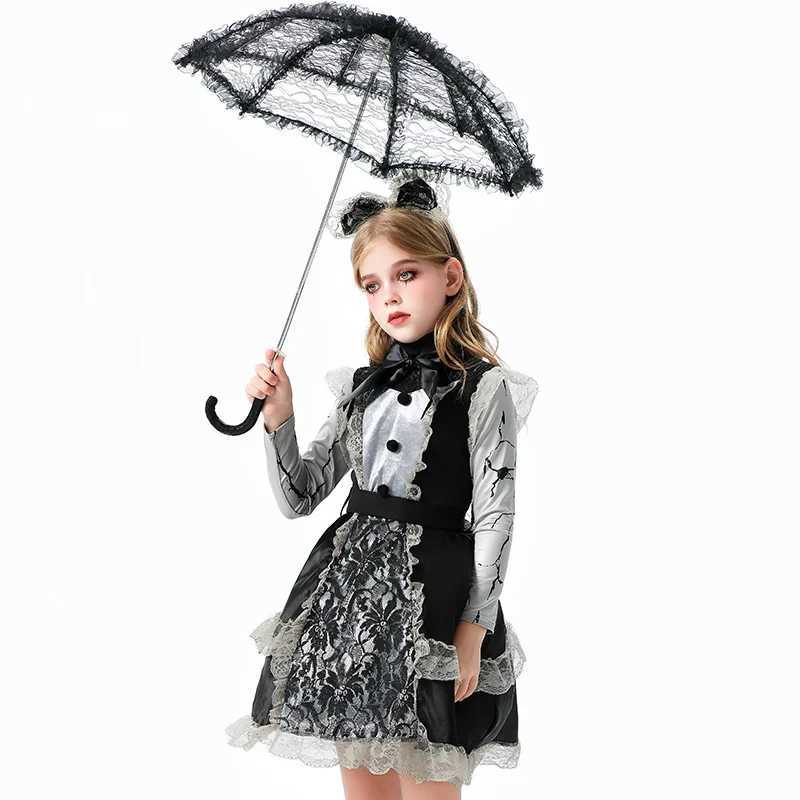 Halloween Childrens Costumes Cos Horror Dresses Witch Clown Childrens Costumes Funny Dress Up Carnival Costumes L250918