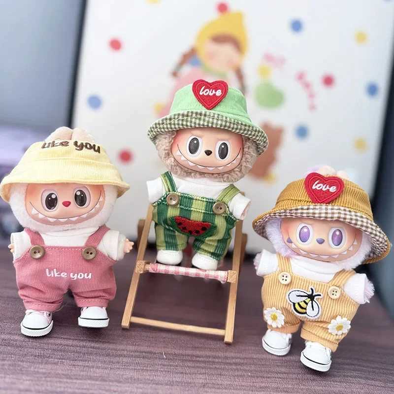 Doll Fashion Clothes for Labubu fresh style highquality The Monster Sitting Party accessory clothing Strap pants gitf C250919
