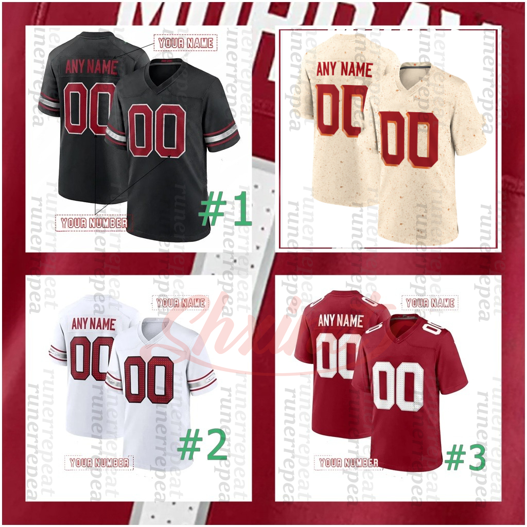Kyler Murray 1 Marvin Harrison Jr. 18 Trey McBride 85 Budda Baker 3 Personalized Customized Football Jerseys Any Number Name For Men Women Youth 2025 Rivalries