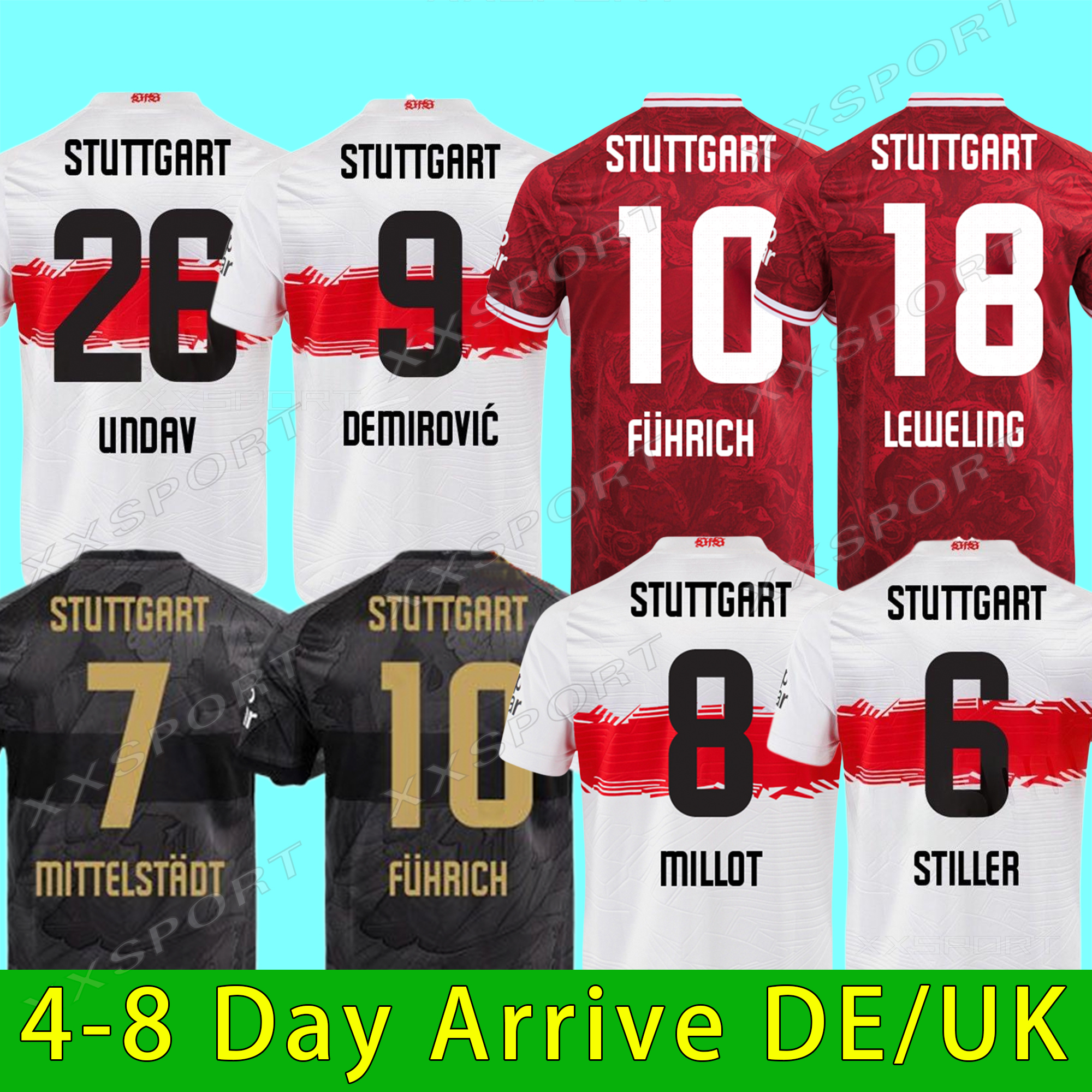 25 26 VFB Stuttgarts soccer jerseys DEMIROVIC MILLOT WOLTEMADE UNDAV FUHRICH EL BILAL DIEHL LEWELING STILLER KARAZOR RIEDER 2026 Men Kids Kits sets football shirt