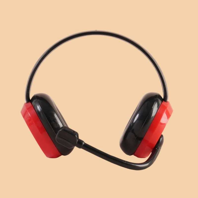 For Labubu Doll Headphone Accessories 17cm Labubu Color Headset V1 V2 V3 Cotton Doll Microphone Headphones Toy Birthday Gift C250919