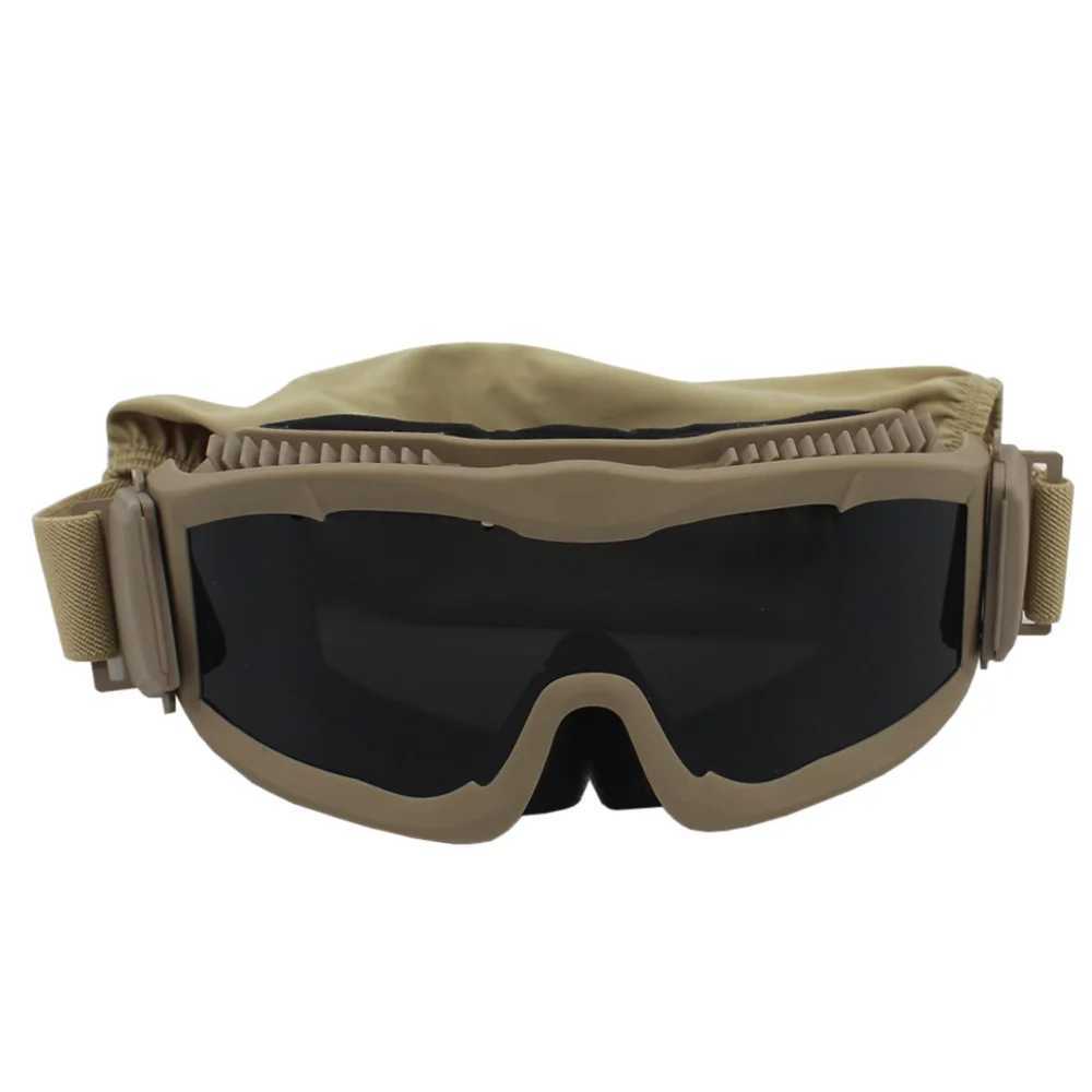 VULPO Tactical Goggles Hunting Shooting Glasses Windproof Anti Fog Airsfoft Paintball Goggles Hiking Mountaineering Glasses J250919