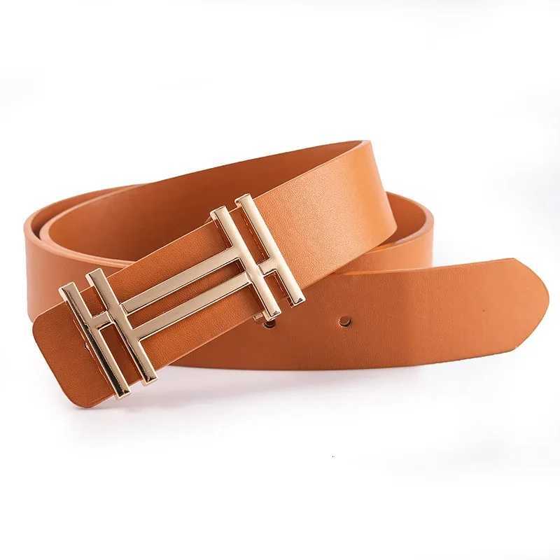 New Fashion Leather Pleasing Wonderful Terrific Belts Dress Belt for Men Women Brand Double H Buckle Z250919