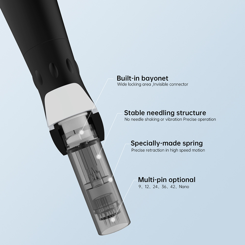 DrPen Ultima A7 Wired Micro Needling Dermapen for Scar Treatment - Facial Rejuvenation Derma Tool