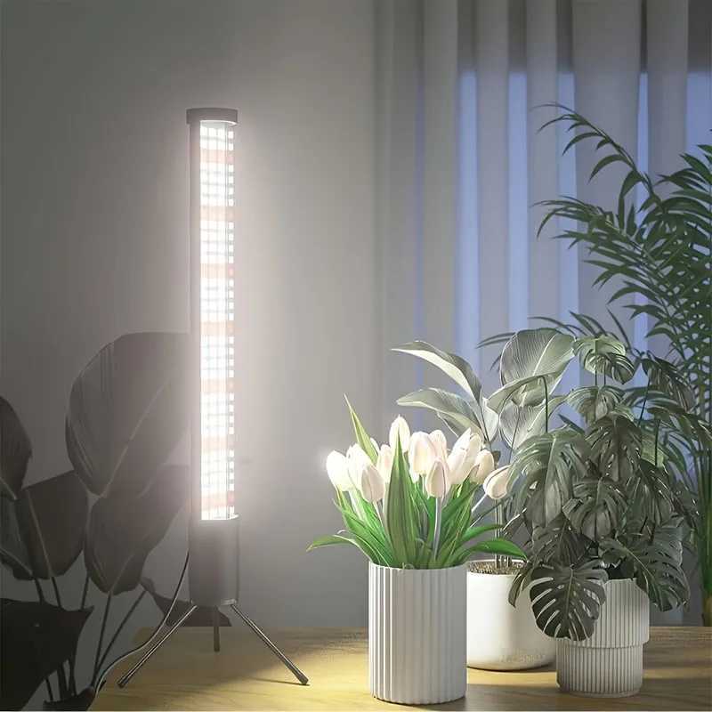 T10 Vertical Standing Plant Grow Light for Indoor Plants with Stand Full Spectrum Wide Illumination Area C250919