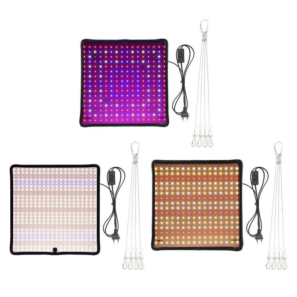 45W LED Plant Lamp Red Blue White Square Full Spectrum Plant Light Full Spectrum Plant Lamp for Sowing Grow Tent Greenhouse C250919