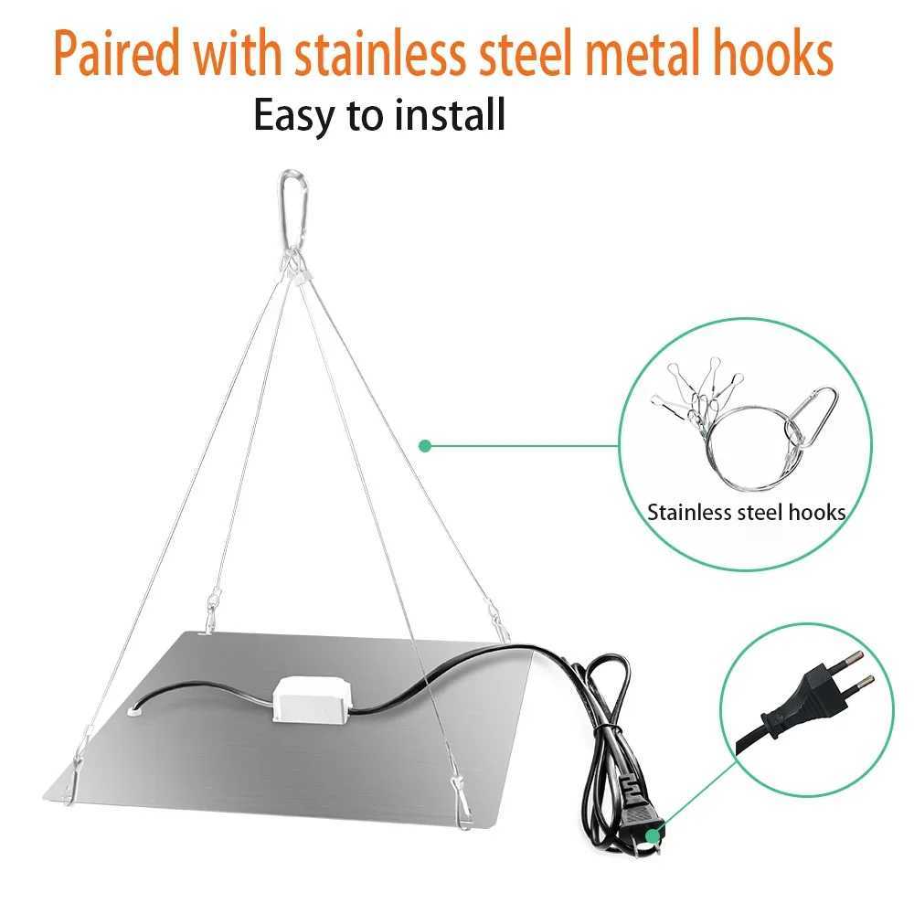 LED Plant Grow Light 169LEDs Full Spectrum Hydroponic Greenhouse Plants Growing Lamp Veg Flower Indoor Ultrathin Panel Phytolamp C250919