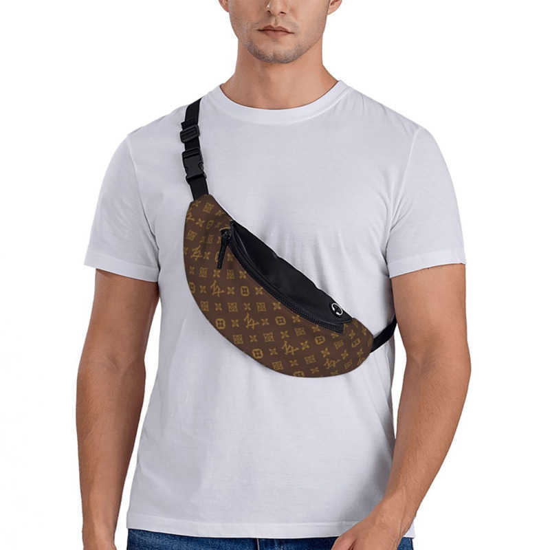 NXY Vintage Print Waist Bag Designer Bum Bag Mens Luxury Belt Bag Lightweight Fanny Packs Women Classic Chest Bags 250919